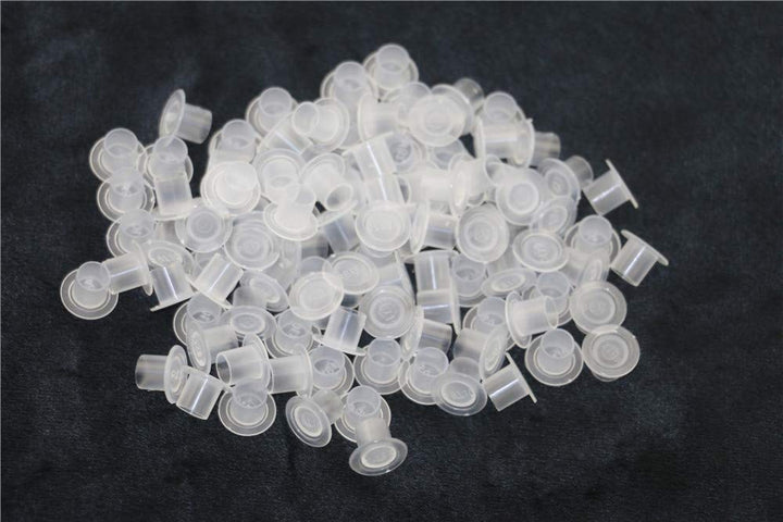 10 * 8Mm: Needlehouse 1000Pcs (108Mm) Tattoo Ink Caps Professional Tattoo Ink Cups with Base, Caps Plastic Transparent Pigment Cups Caps Tattoo Supplies (108Mm)