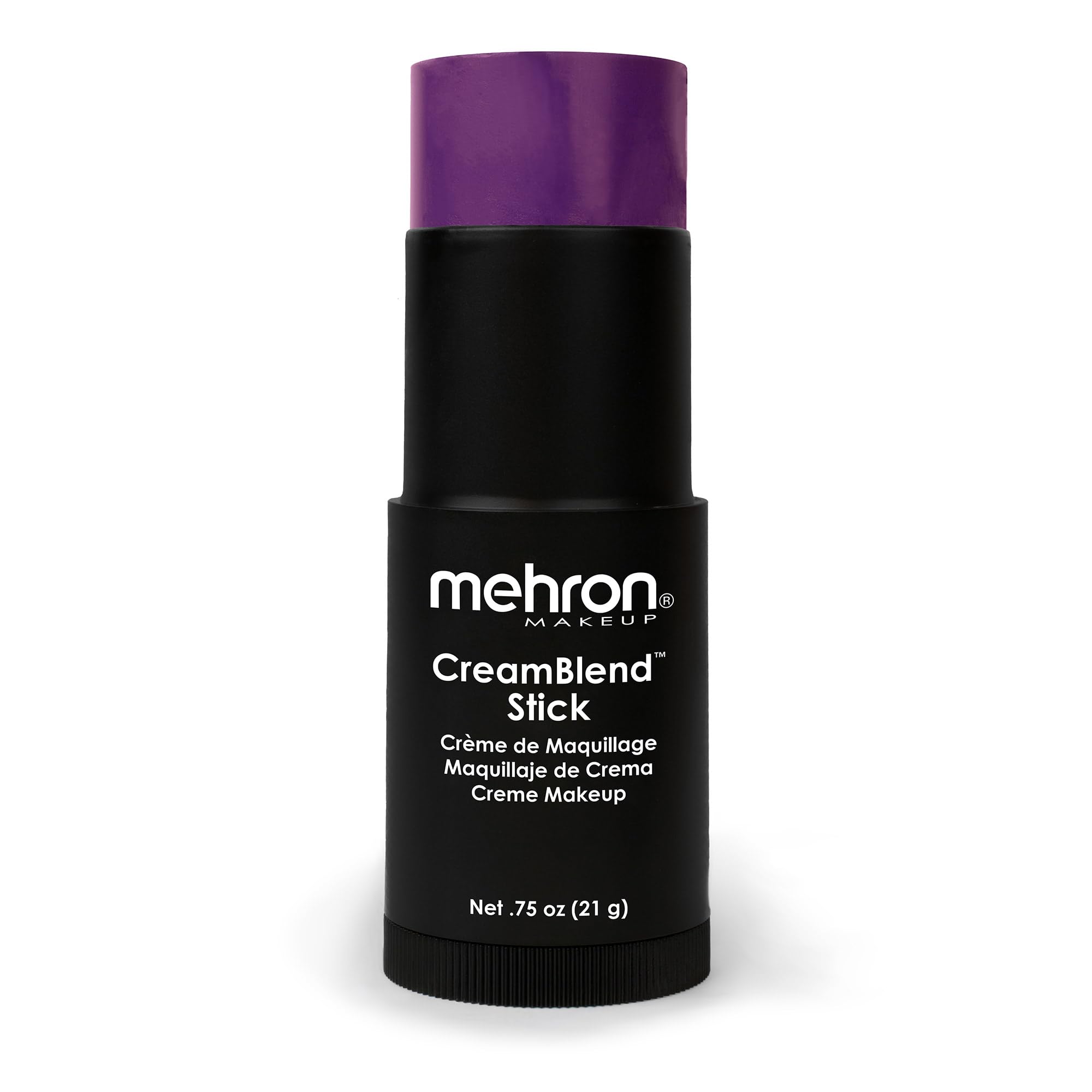 Mehron Makeup CreamBlend Stick, PURPLE - .75oz