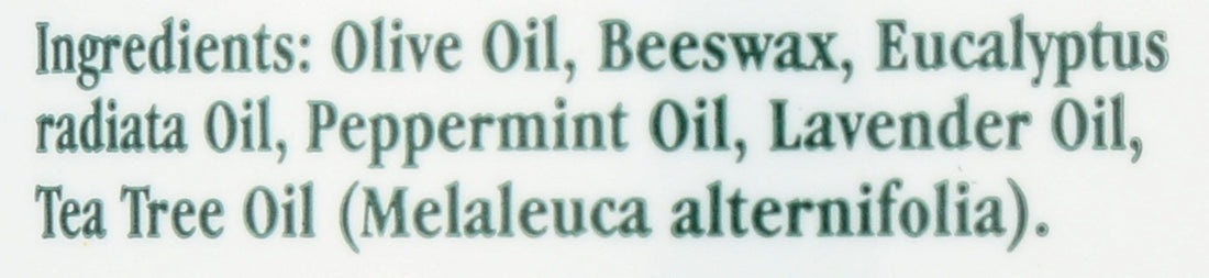 Tea Tree Therapy Eucalyptus Australian Chest Oil, Lavender Peppermint and Tea Tree, 2 Ounce,80050