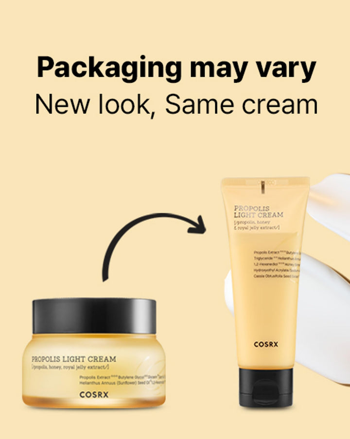 COSRX Full Fit Propolis Light Cream, 2.19 fl.oz / 65ml | Hydrating | Korean Skin Care, Paraben Free
