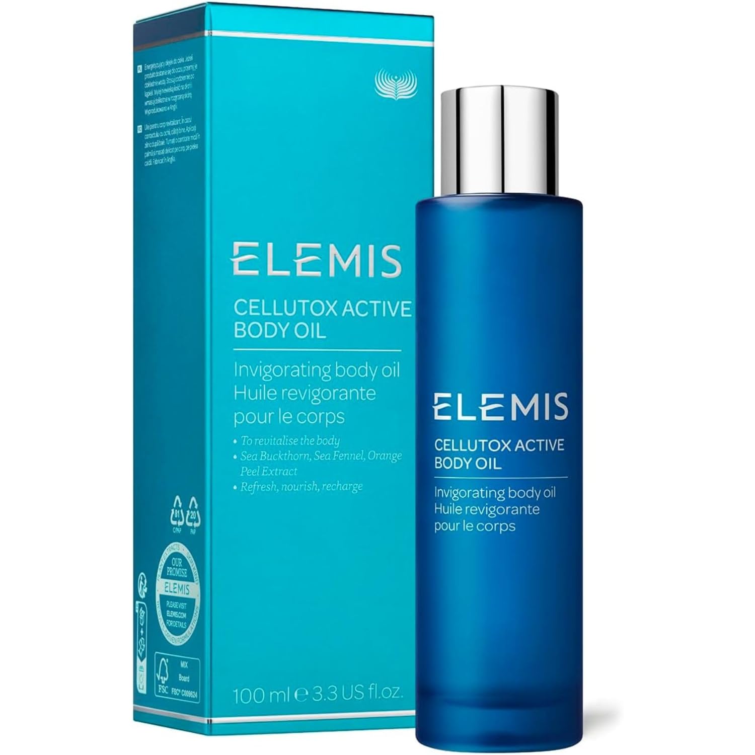 ELEMIS Cellutox Active Body Oil - Cellulite and Body Cleansing Oil