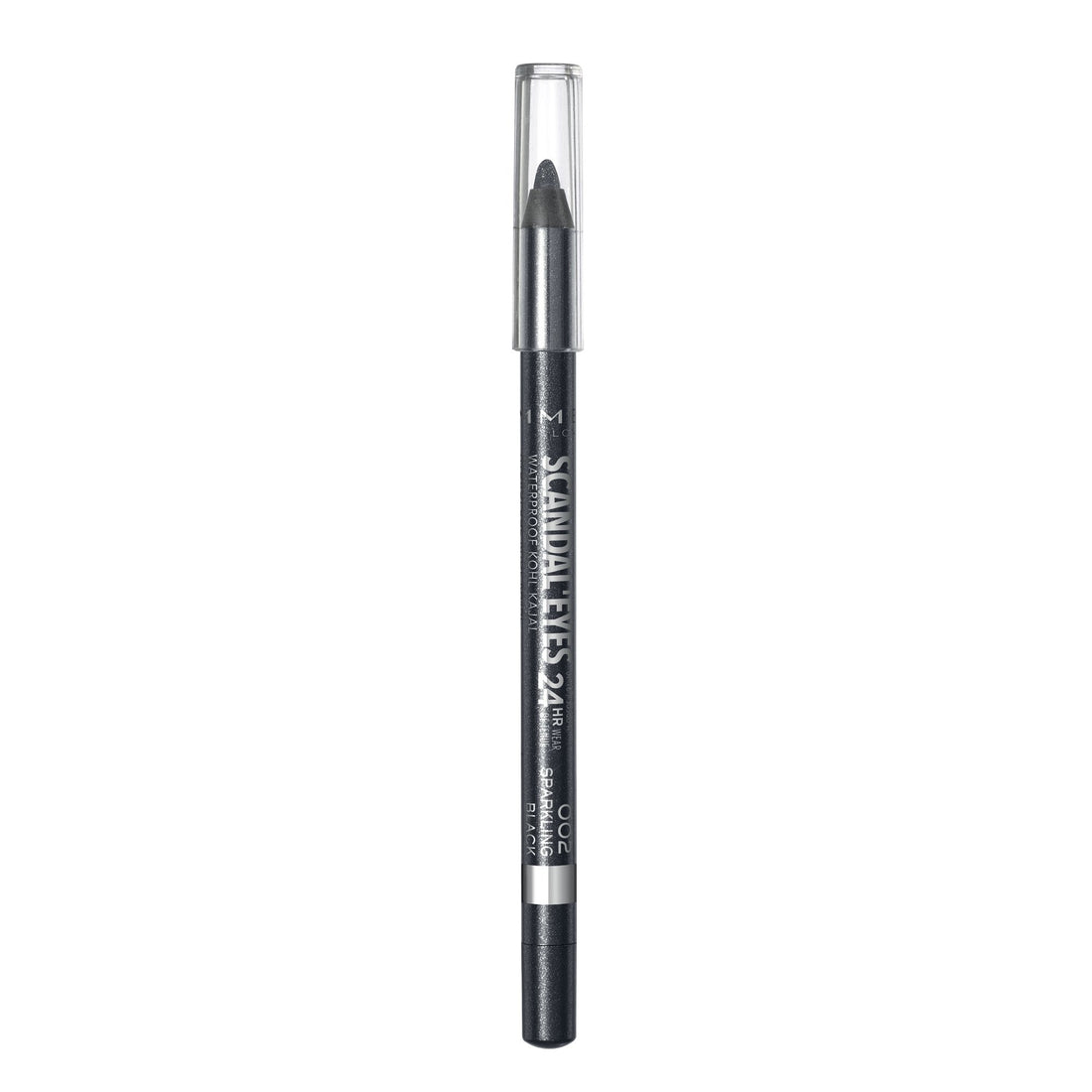 Rimmel London Scandaleyes Waterproof Kohl Kajal - 1.2gm (002 Sparkling Black)