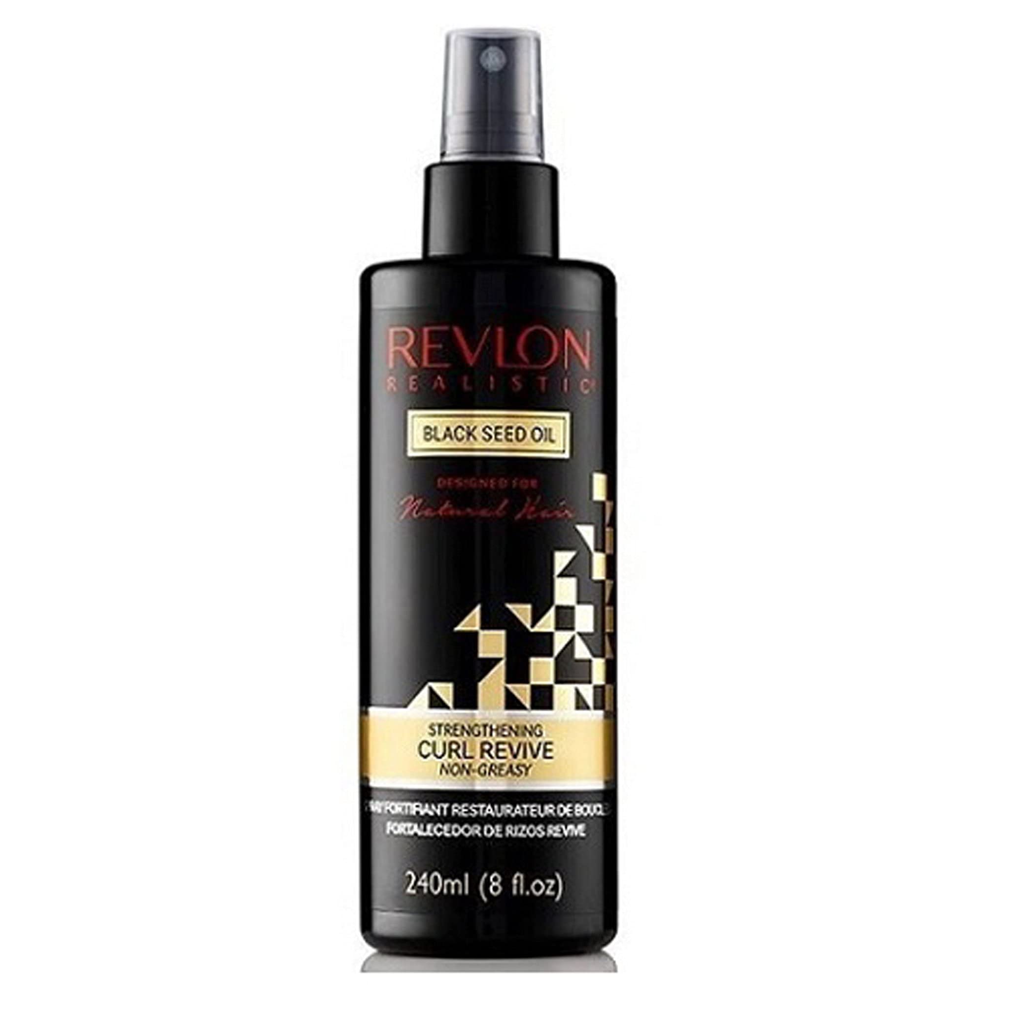 Revlon Realistic Naturally Strong Strengthening Curl Revive Non-greasy 8 Oz (240ml)
