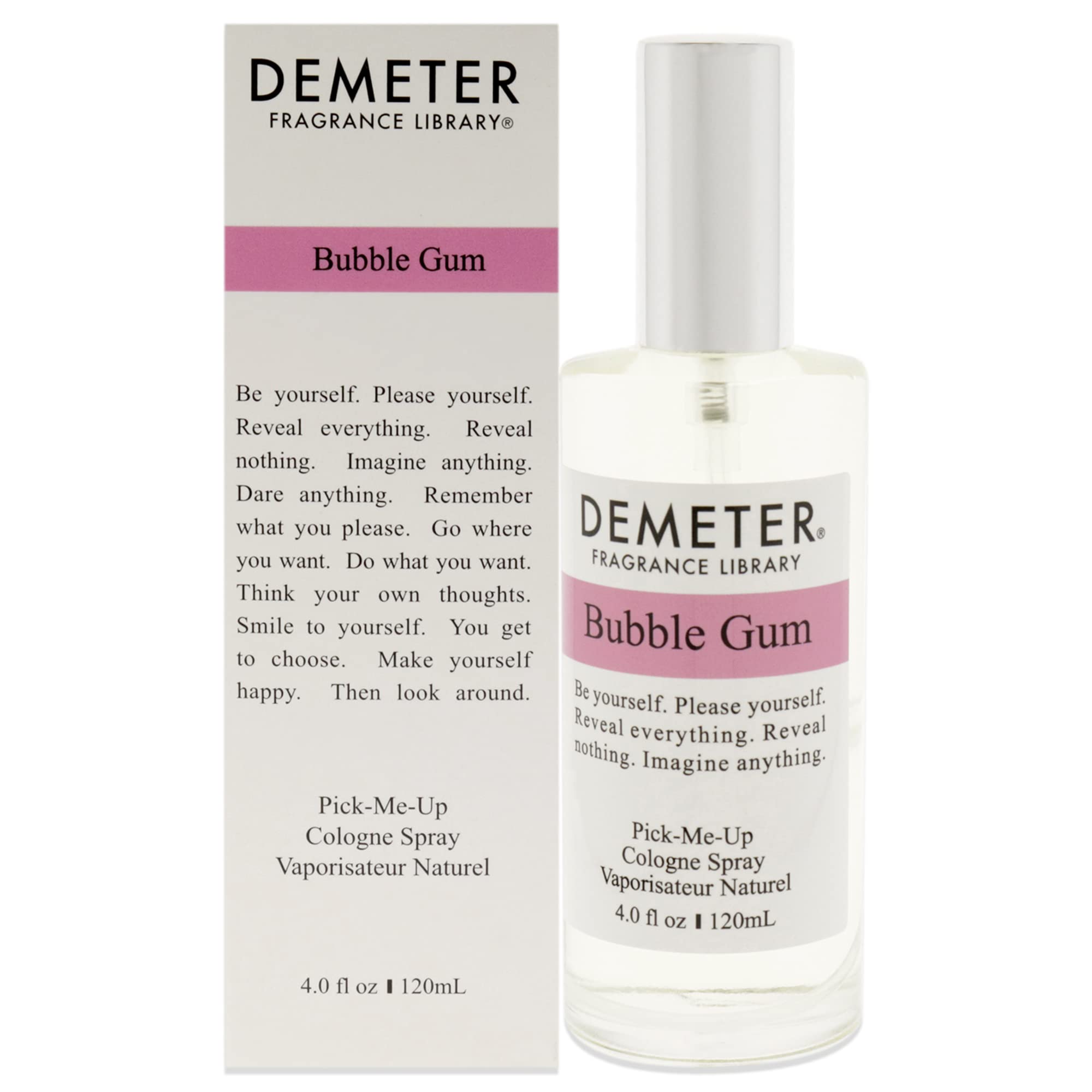 Demeter Cologne Spray for Women, Bubble Gum, 4 Ounce