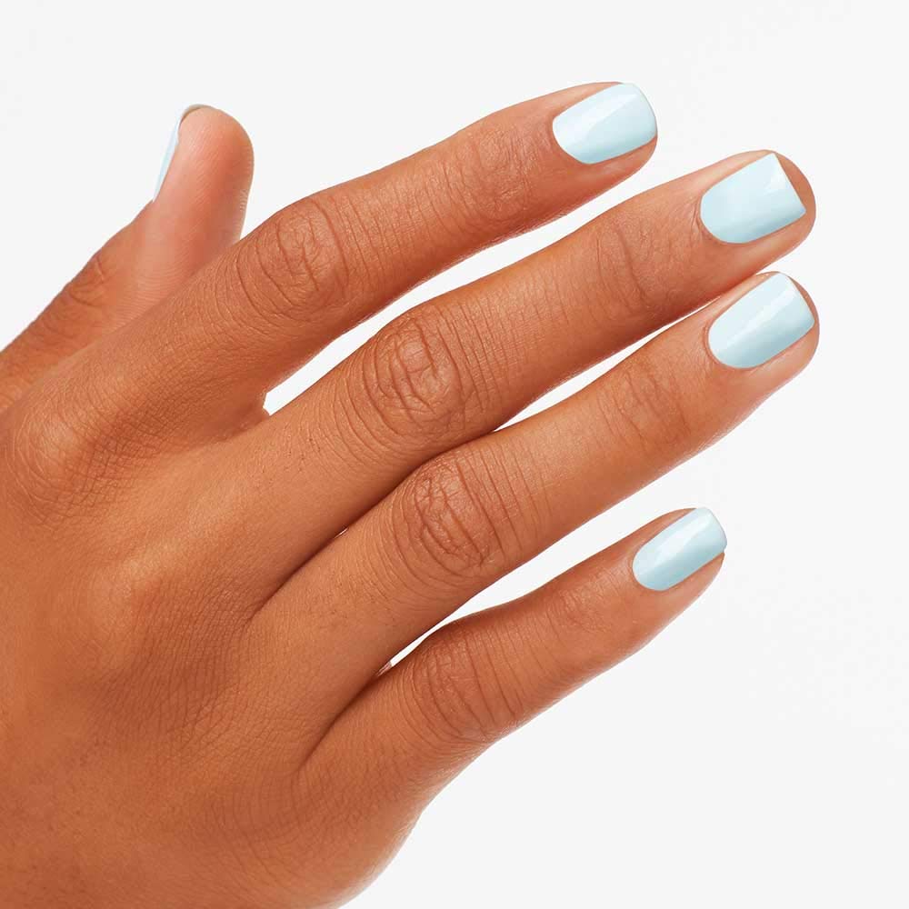 OPI Nail Lacquer It’s a Boy! | Opaque Soft Blue Crème Chip Resistant Nail Polish | Vegan, Fast Drying, Streak Free