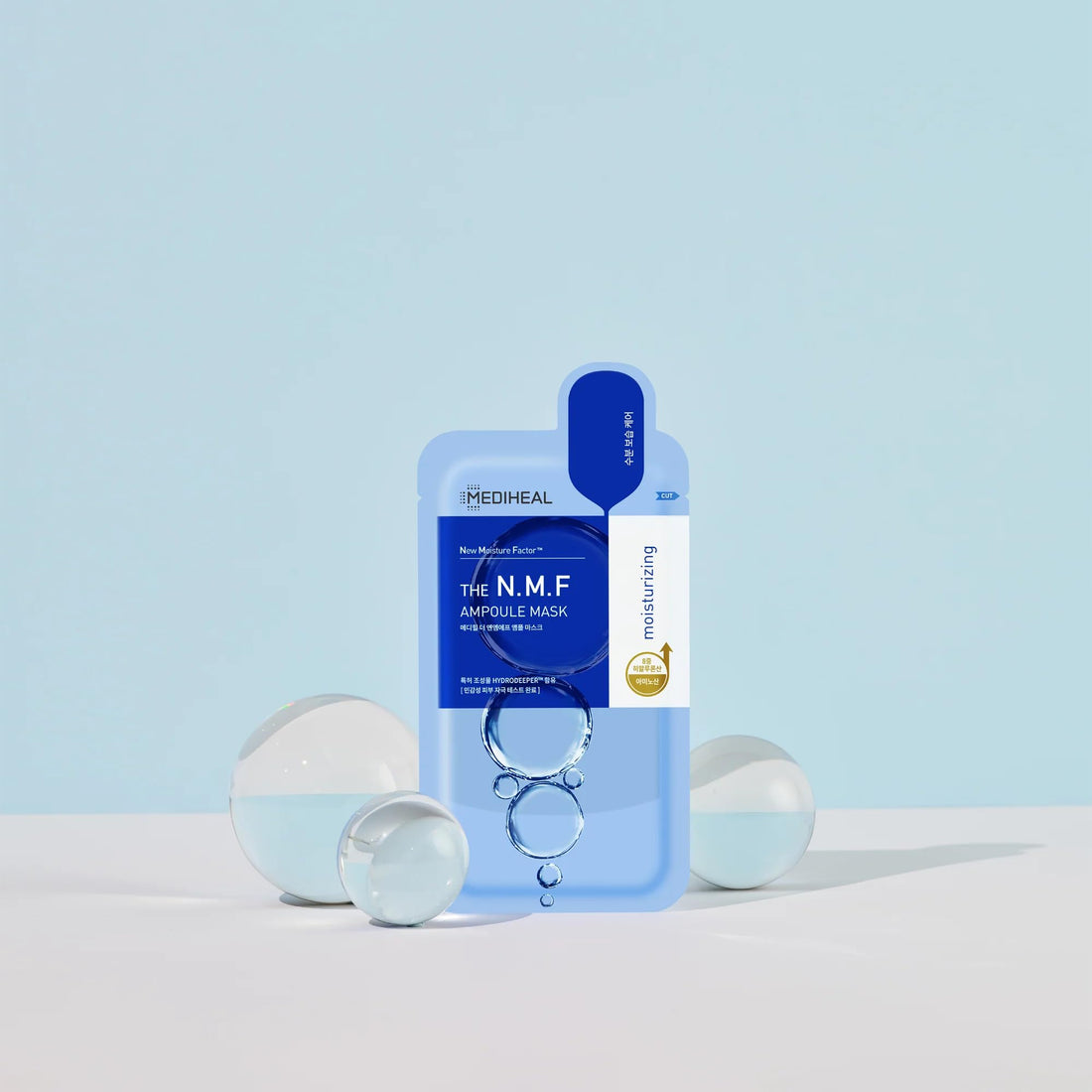 Mediheal Korean Ampoule Combo Mask Sheet Pack of 8 - E.G.T, I.P.I, N.M.F, H.P.A - Value Variety Pack - Hydrating Daily Skincare Sheet Face Sheet Mask - Korean Skincare