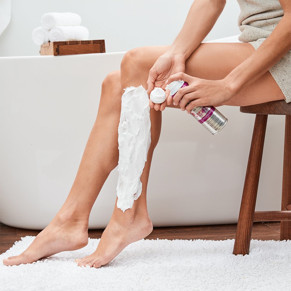 Pure Silk Coconut & Oat Flour Spa Therapy Shave Cream for Women, 7.25 Oz