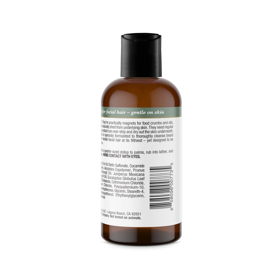 Cremo Cedar Forest Blend Beard and Face Wash, Specifically Designed To Clean Coarse Facial Hair, 6 Fluid Ounce, 1 count