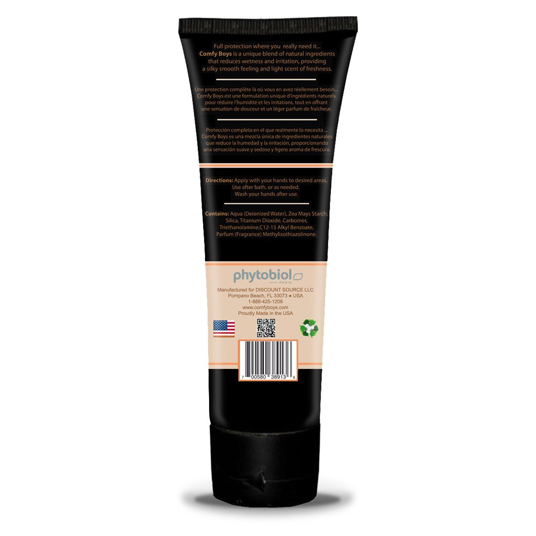 Comfy Boys - #1 Intimate Deodorant For Men, 4 Oz