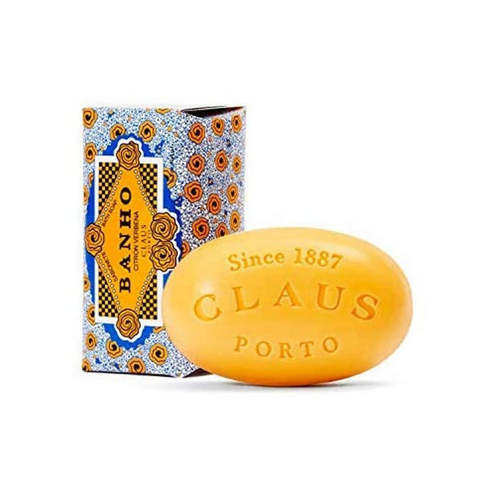 Claus Porto Banho Citron Verbena Bath Soap for Unisex - 5.3 oz Bar Soap