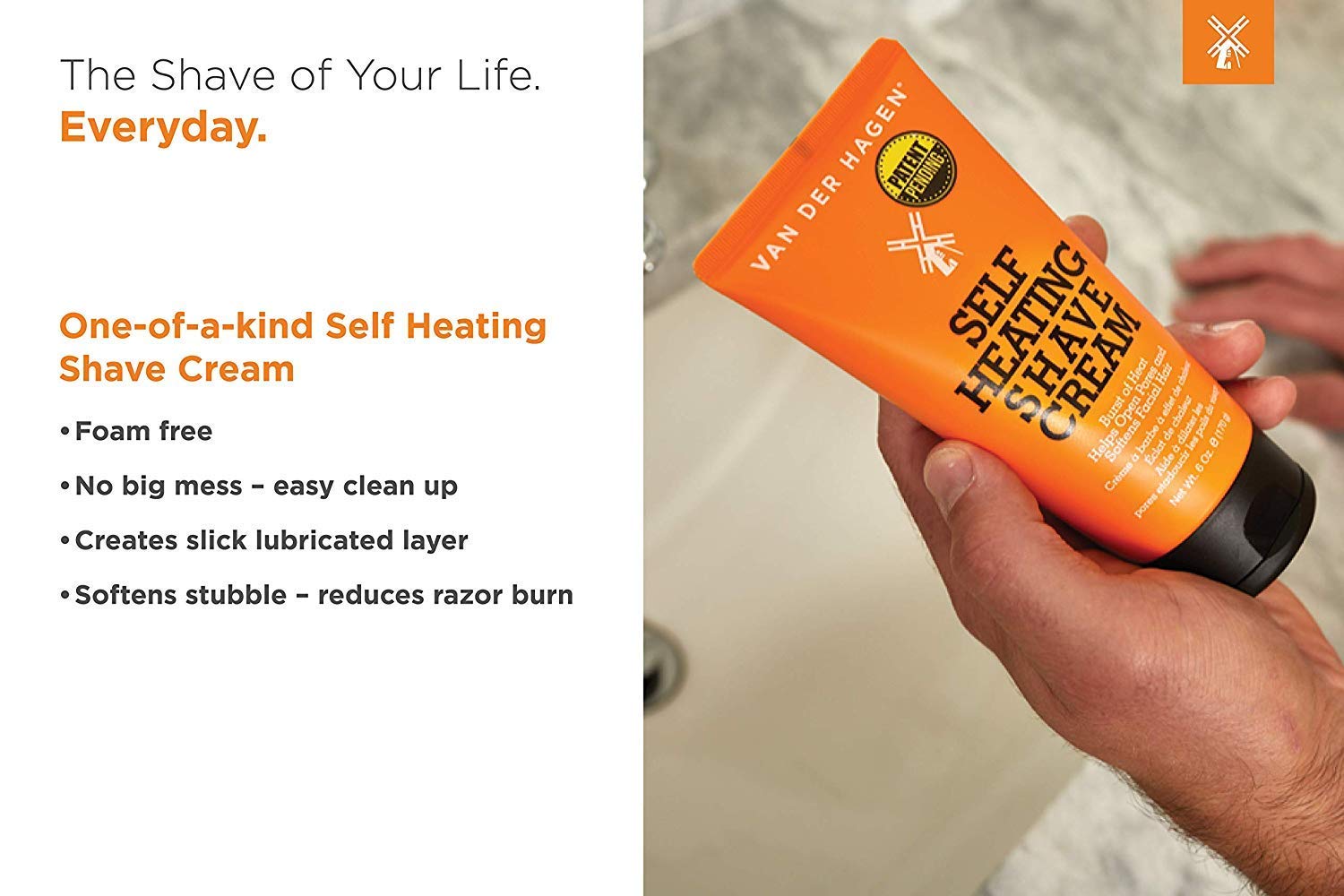 Van Der Hagen Self Heating Shave Cream