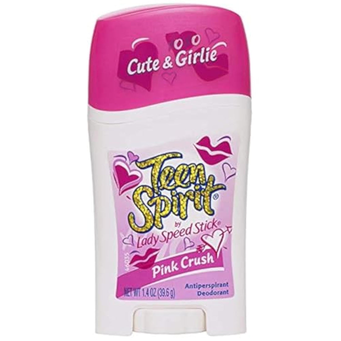 Pack of 3 : Teen Spirit Anti-Perspirant Deodorant Stick, Pink Crush 1.40 oz (Pack of 3)