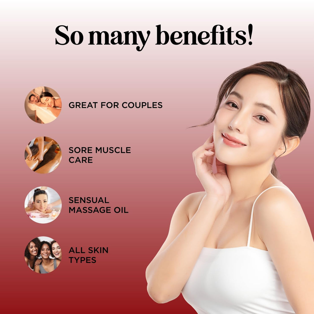 Relaxing Massage Oil for Massage Therapy - Aromatherapy Full Body Massage Oil with Enchanting Lavender Ylang Ylang Orange and Geranium Essential Oils - Naturally Scented Vegan Non GMO & Gluten Free