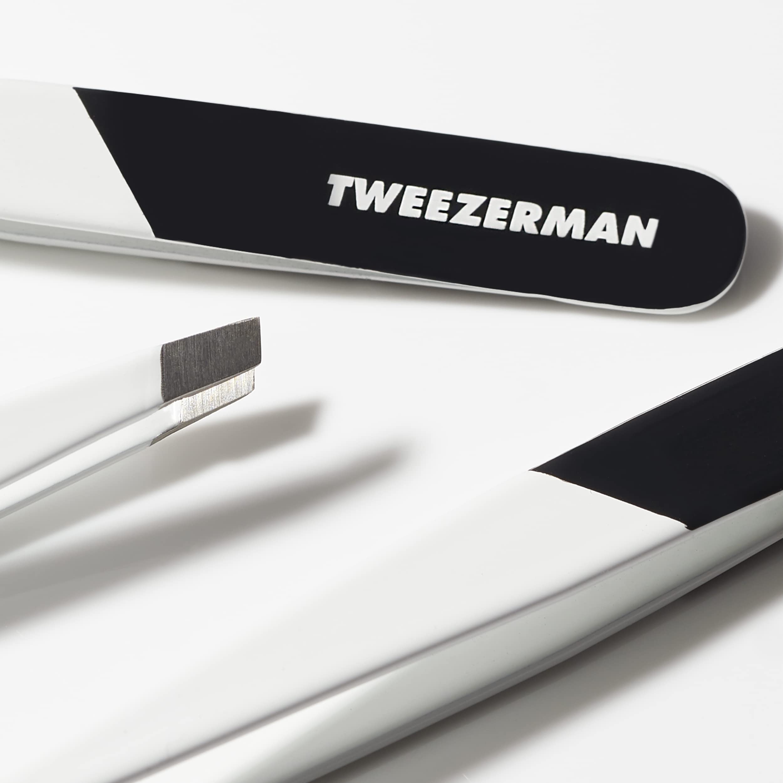 Tweezerman 1230TTR Midnight Strike Slant Tweezer, 1 Count