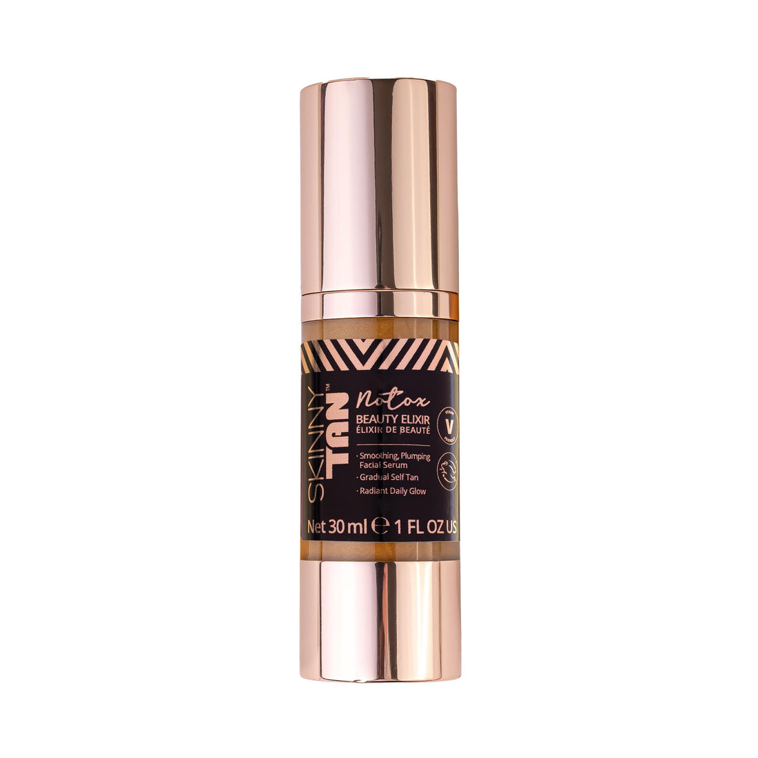 Skinny Tan No-Tox Beauty Elixir 30ml | Face Serum with Vitamin E and Gradual Tan