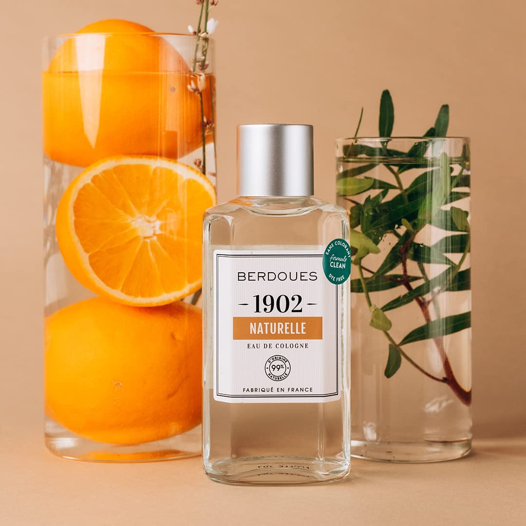 Berdoues 1902 Naturelle Eau De Cologne Tradition Splash 8.3 Oz / 245 Ml For Men, 16.96 Ounce
