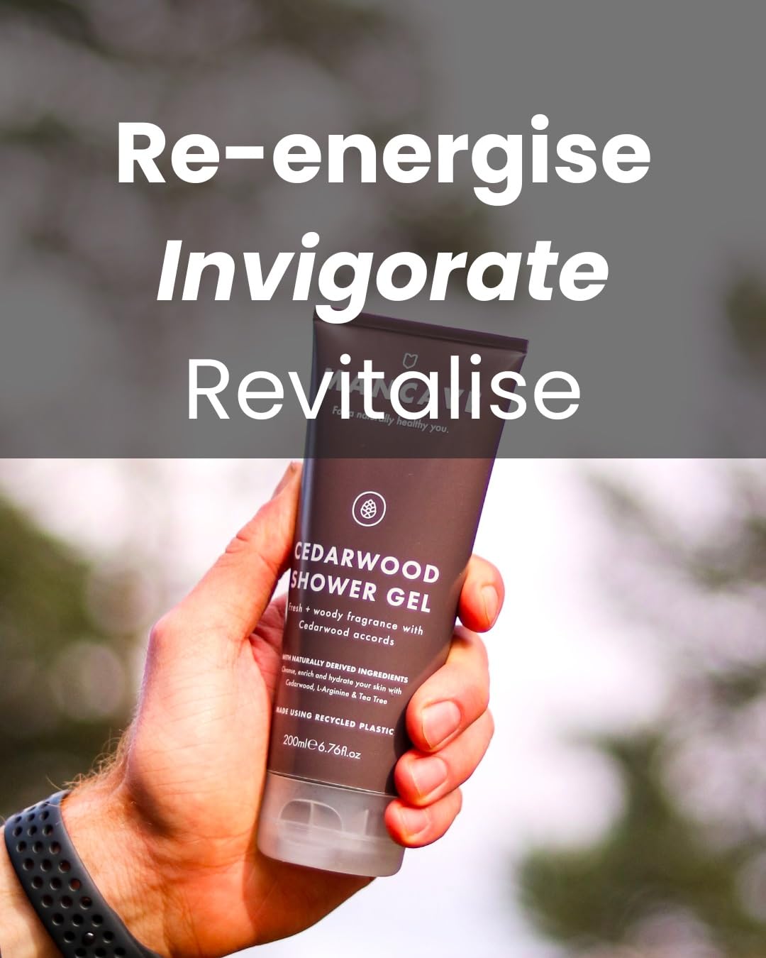 ManCave - Cedarwood Shower Gel 200ml