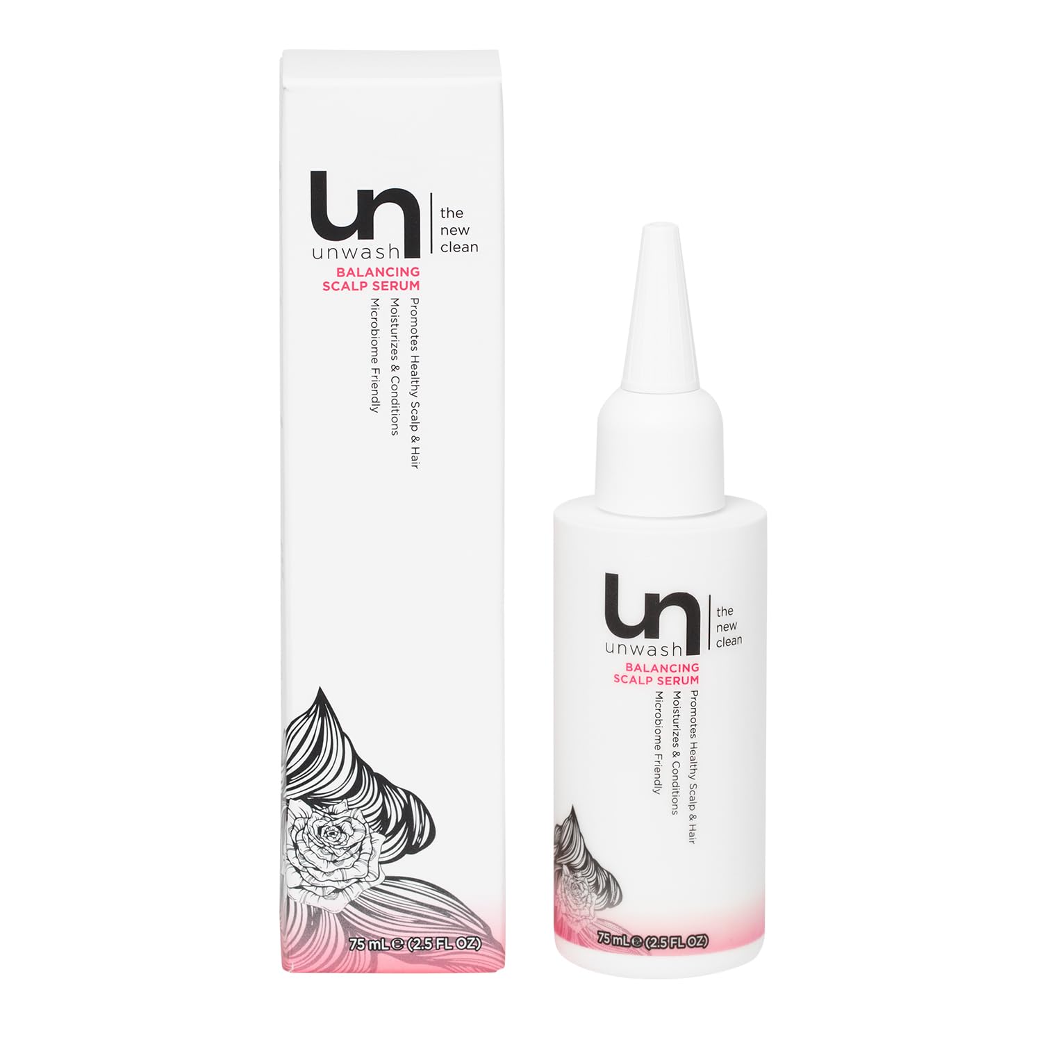 Unwash Balancing Scalp Serum for Unisex - 2.5 oz Serum