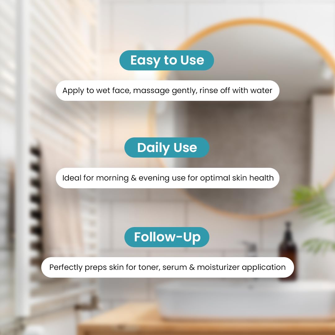 INYVA Skincare Deepdive Cleansing Gel with Salicylic Acid, Tea Tree Oil,Algae Extract - Deep Cleansing, Makeup Removal, Acne Control & Pore Unclogging Solution - Oil Free Face Wash - 3.38 Oz