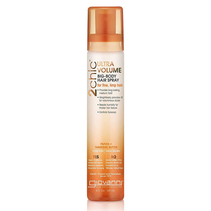 2chic Big Body Hair Spray, 5 oz by Giovanni Cosmetics