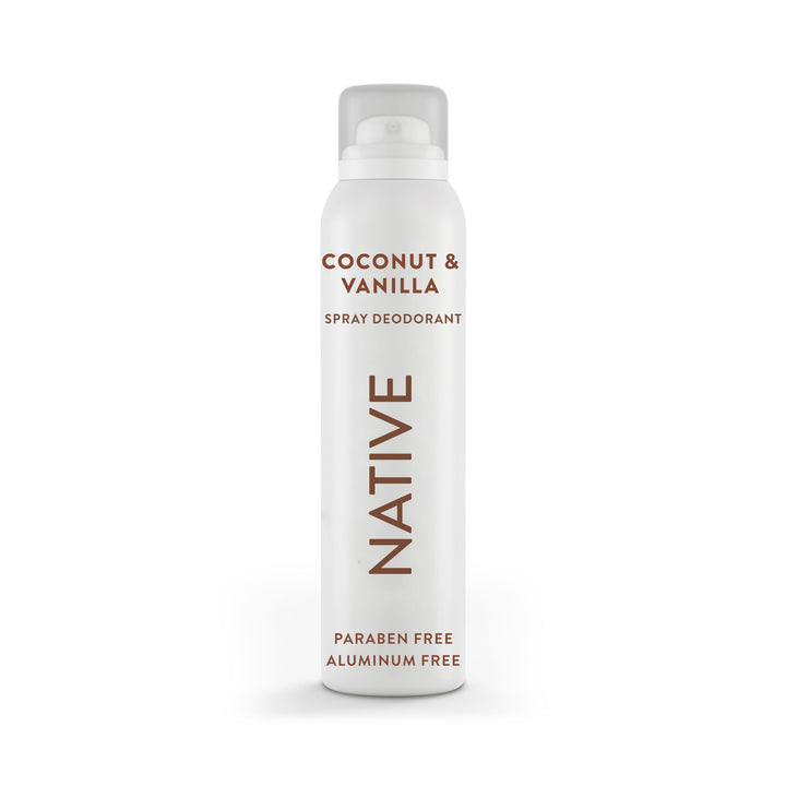 Native Deodorant & Body Spray Contains Naturally Derived Ingredients | Deodorant for Women and Men, All Day Odor Protection, Aluminum and Hydrocarbon Propellant Free | Coconut & Vanilla