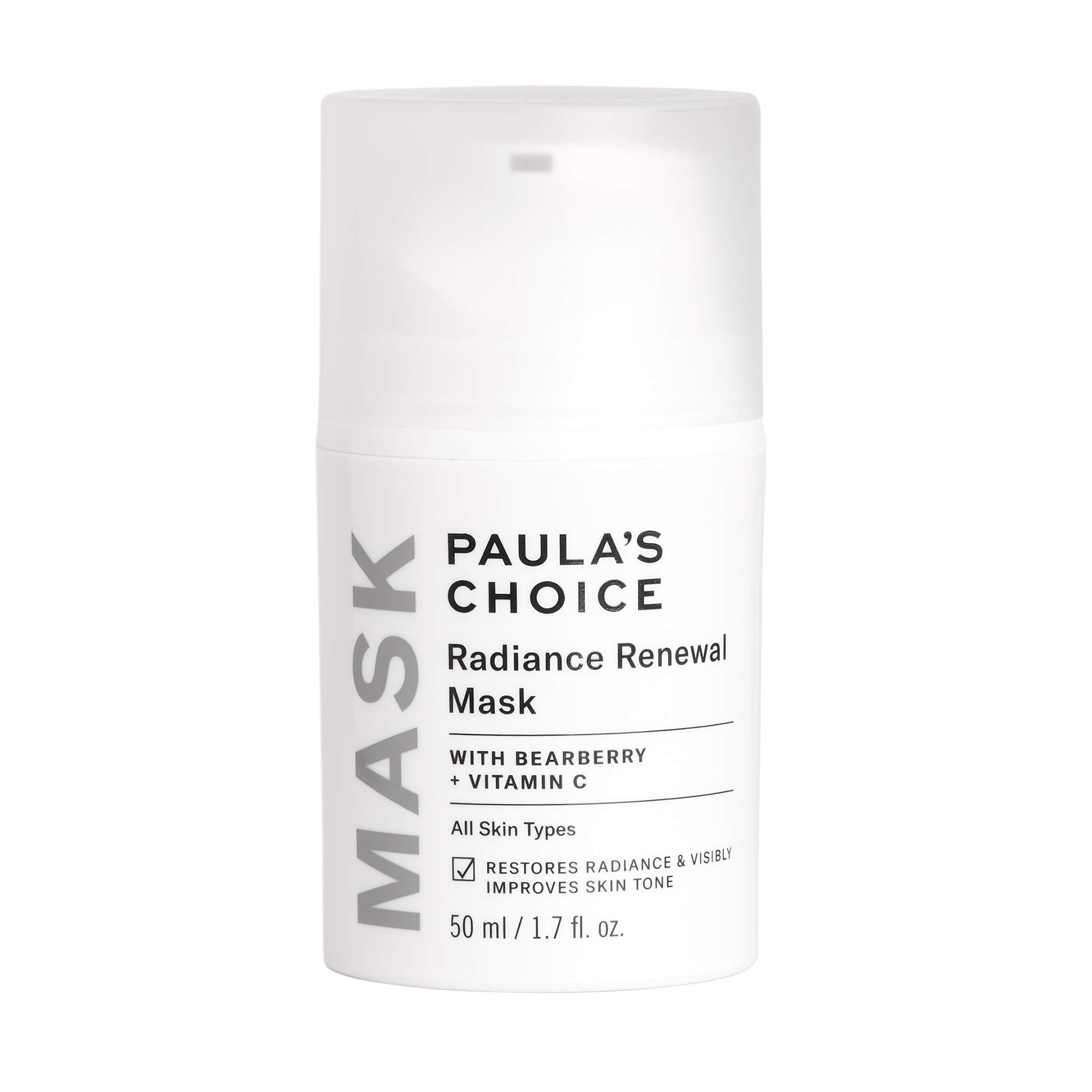 Paula's Choice Radiance Renewal Night Mask with Arbutin and Niacinamide, Overnight Face Mask
