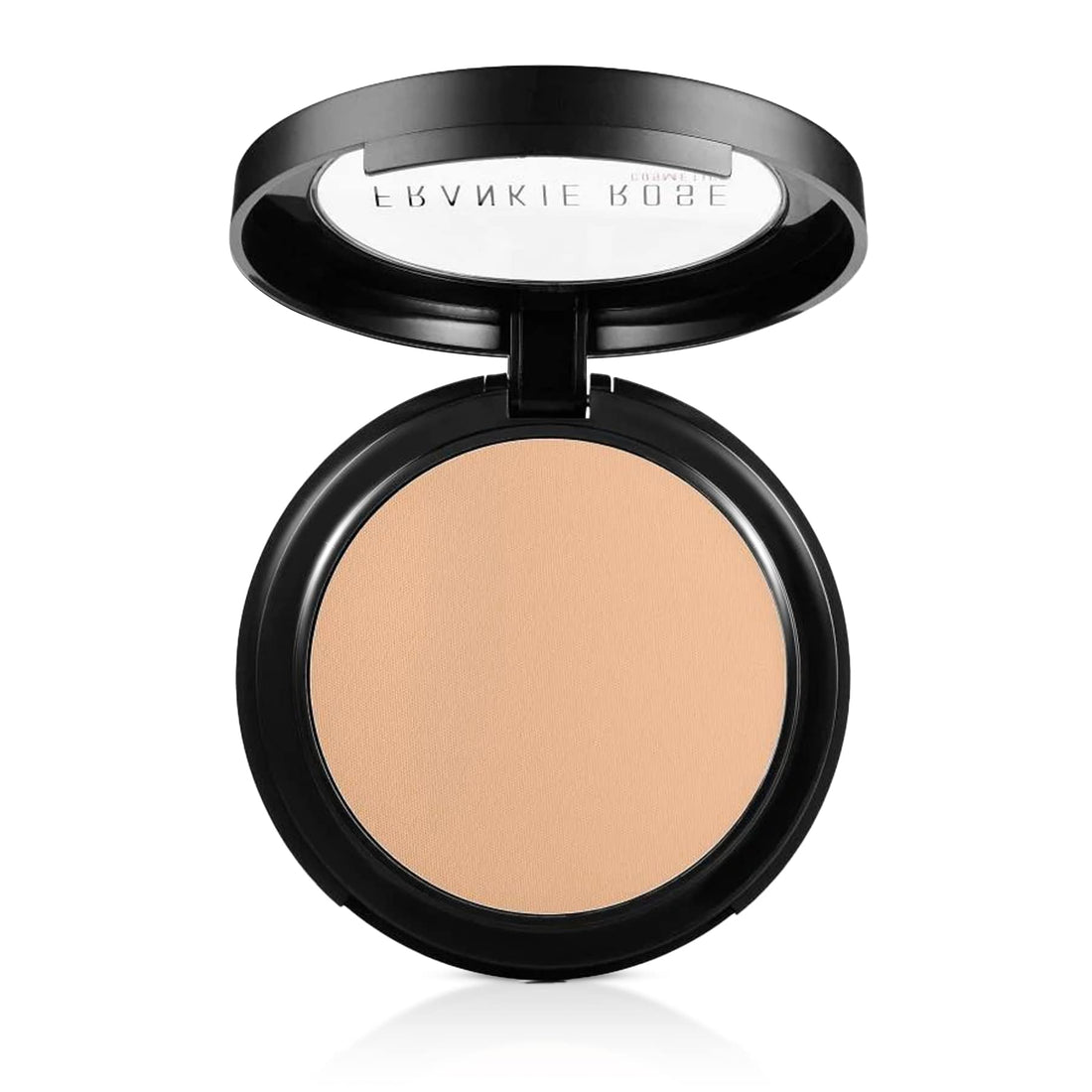 Frankie Rose Cosmetics Powder Foundation - Smooth, Lightweight Makeup for Perfect Skin Tone, Reduce Shine, Minimize Pores - Buildable Coverage - Cream Puff
