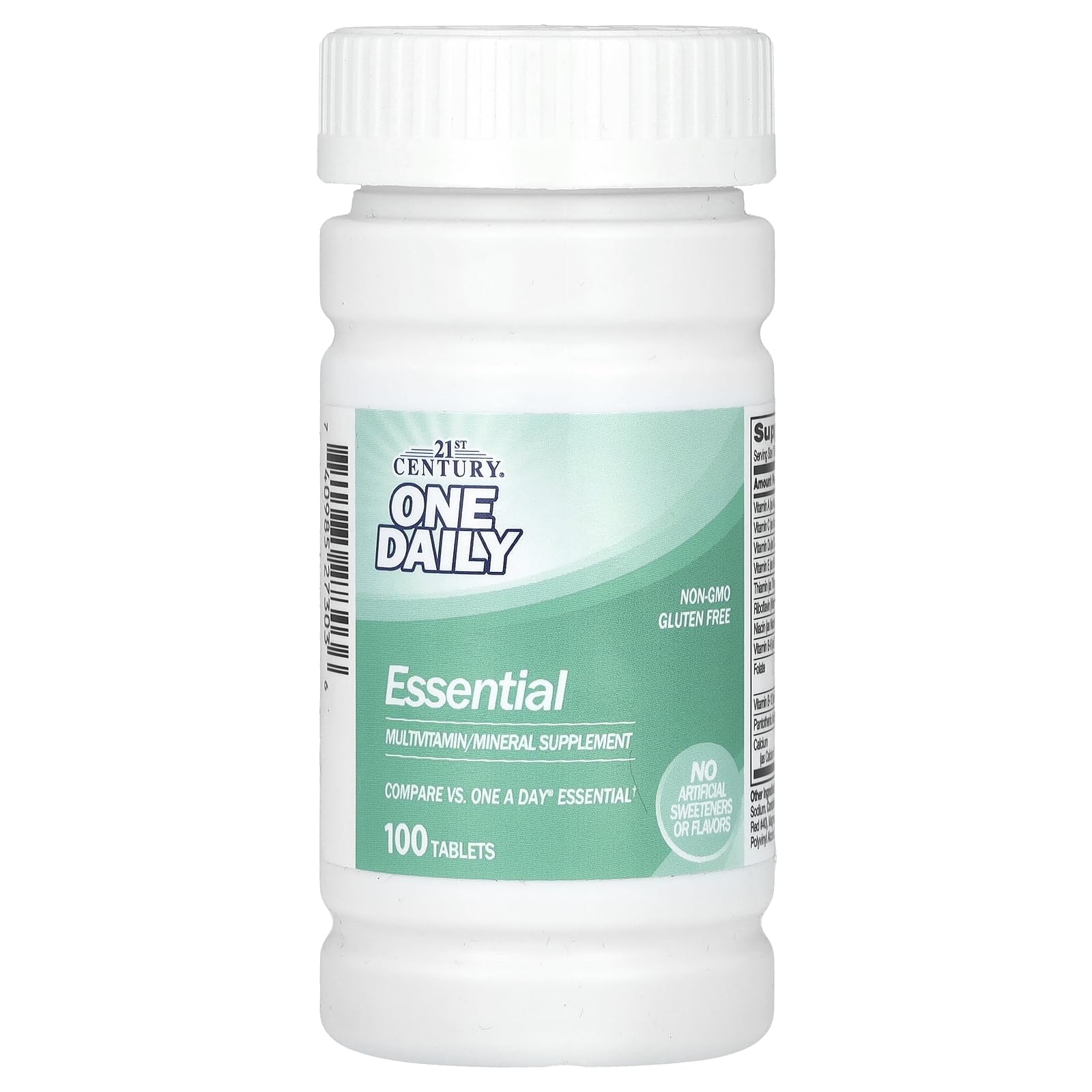 21st Century One Daily Essential Tablets, 100 Count