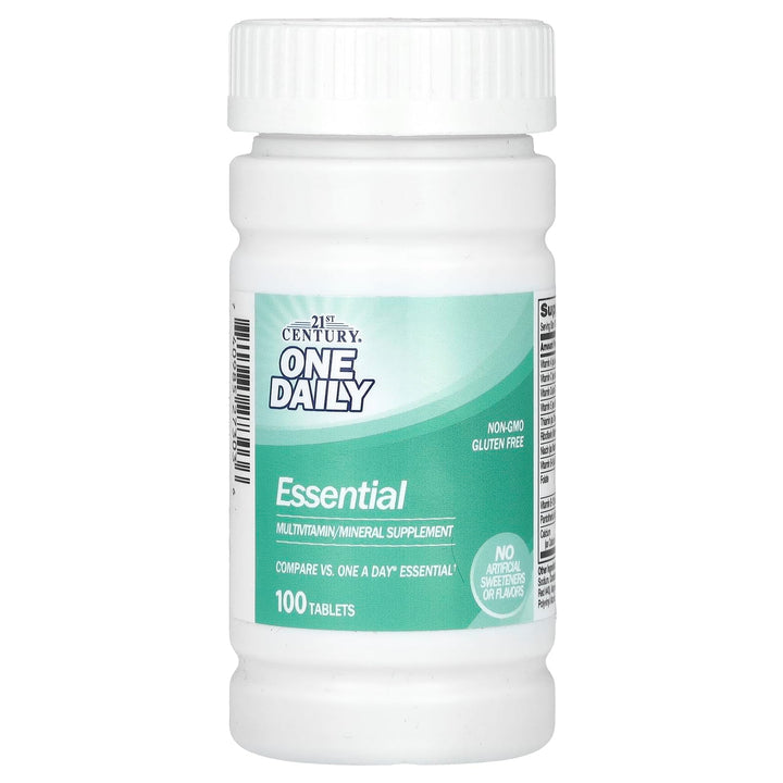 21st Century One Daily Essential Tablets, 100 Count