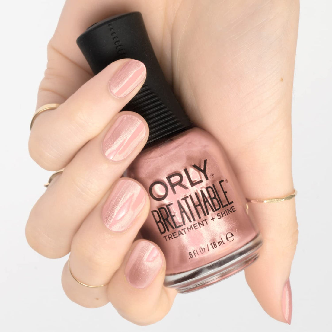 Orly Breathable Nail Color, Kiss Me I'm Kind, 0.6 Fluid Ounce