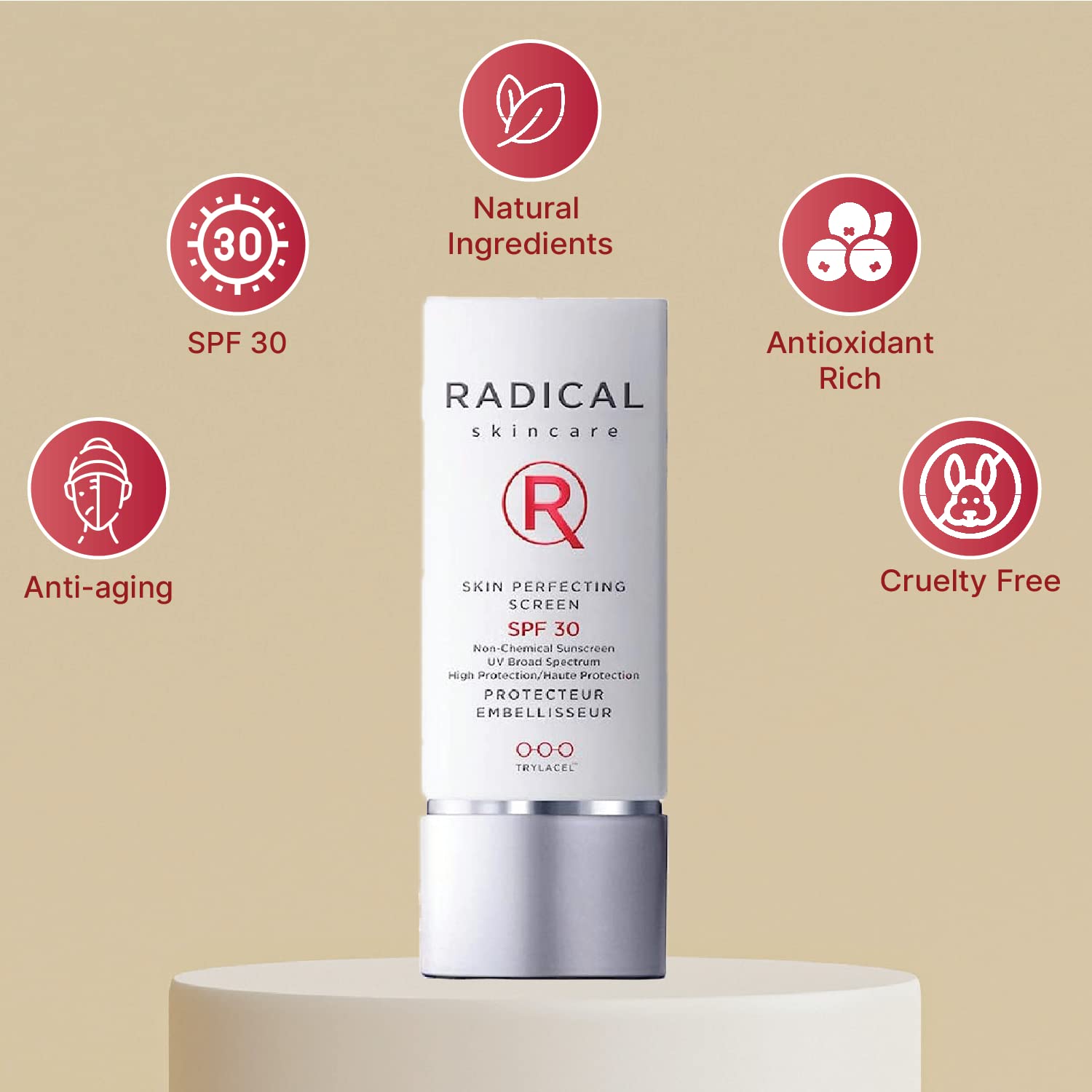 Radical Skincare Skin Perfecting Screen SPF 30