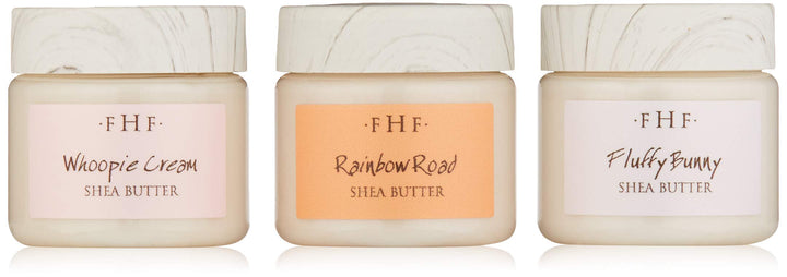Farmhouse Fresh (2. Skin Saviors, 3-Piece Shea Butter Sampler with Whoopie! Cream, Rainbow Road & Fluffy Bunny) by FarmHouse Fresh