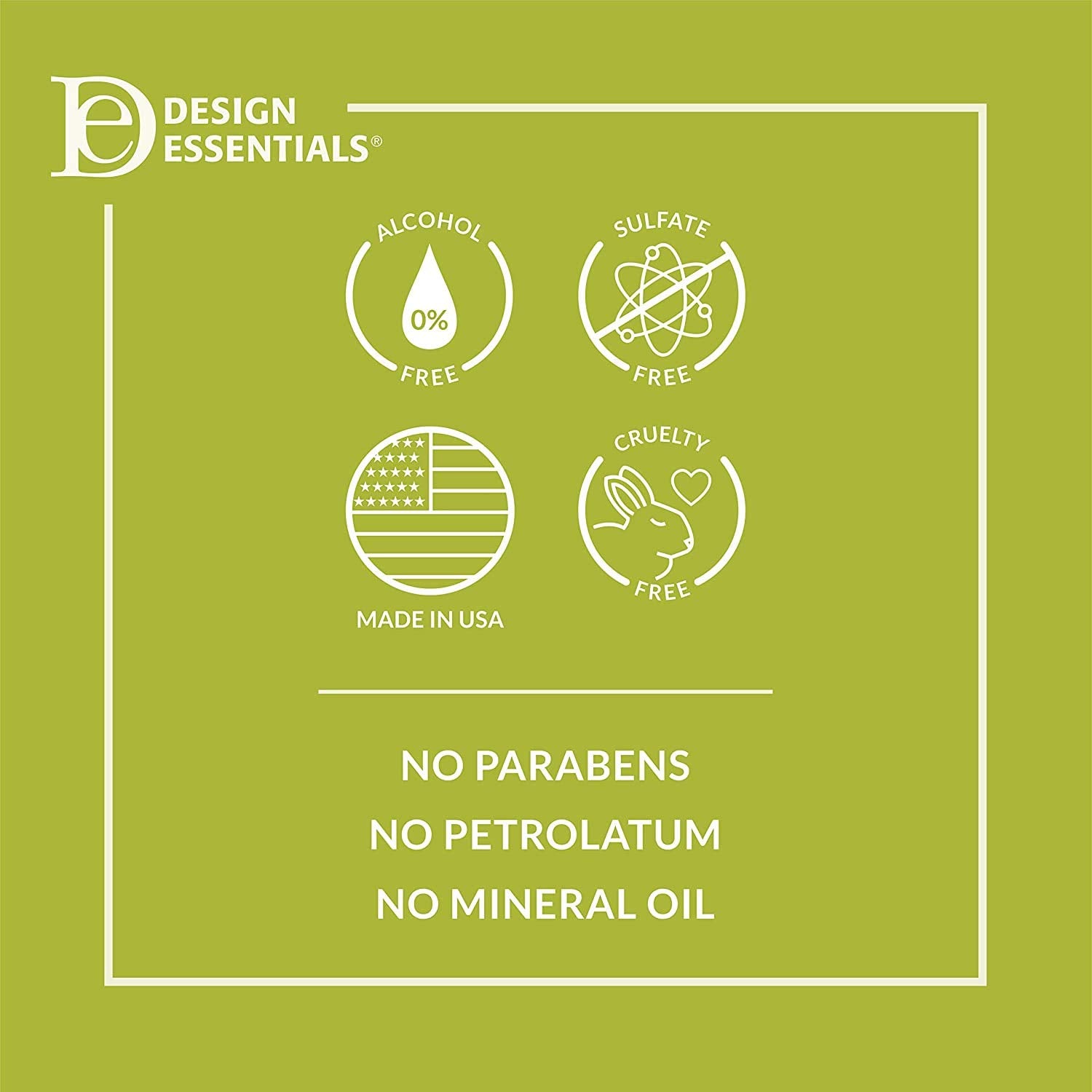 Design Essentials Natural Almond & Avocado Moisturizing & Detangling Sulfate-Free Shampoo, 12 Ounce