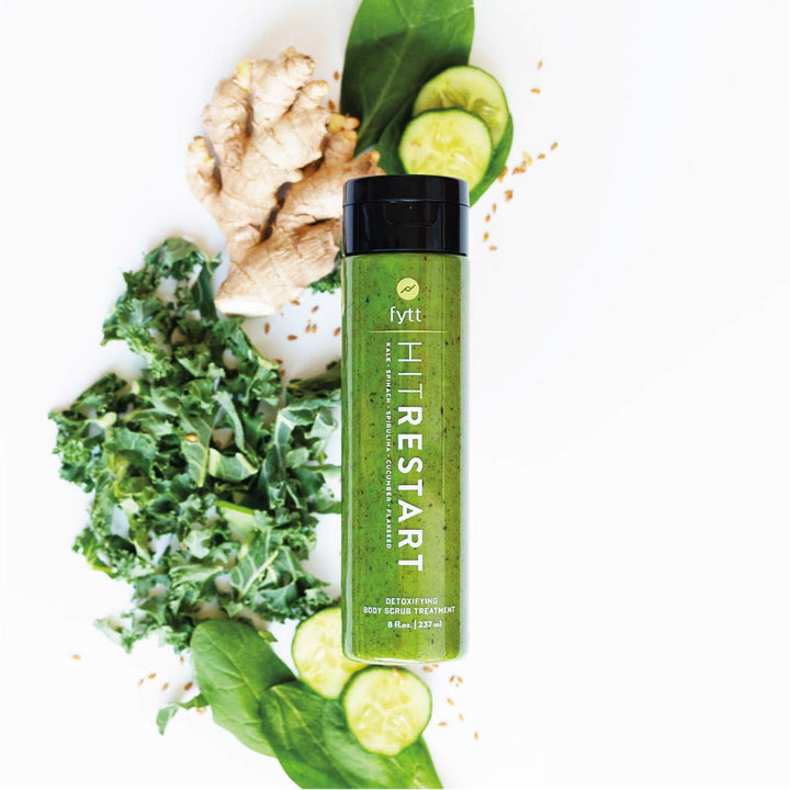 Fytt Hit Restart Detoxifying Body Scrub Treatment 8 oz