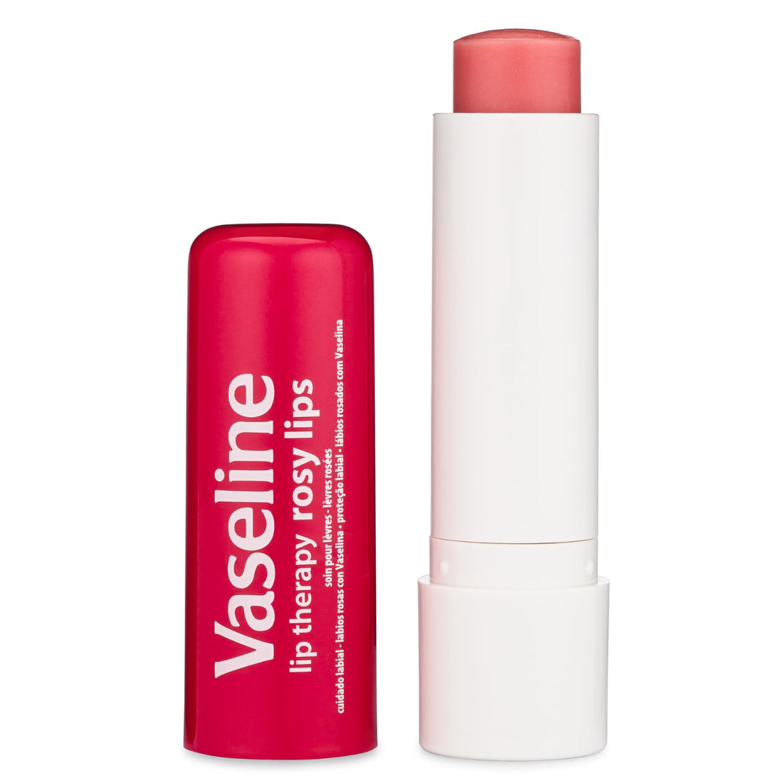 Vaseline Lip Therapy Rosy Lips 12-Pack – Moisturizing Balm, Lip Care for Dry Lips, 0.16 Oz Ea