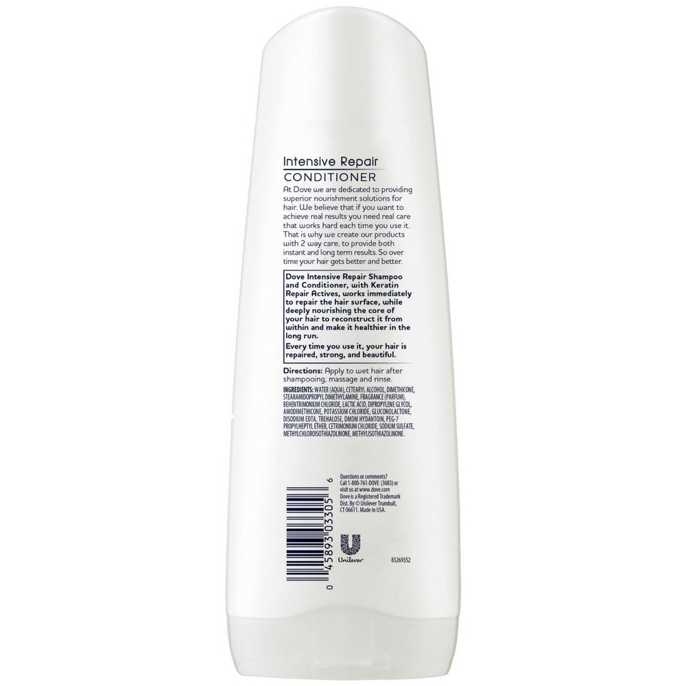 Dove Intensive Repair Damage Therapy Conditioner - 12 oz - 2 pk