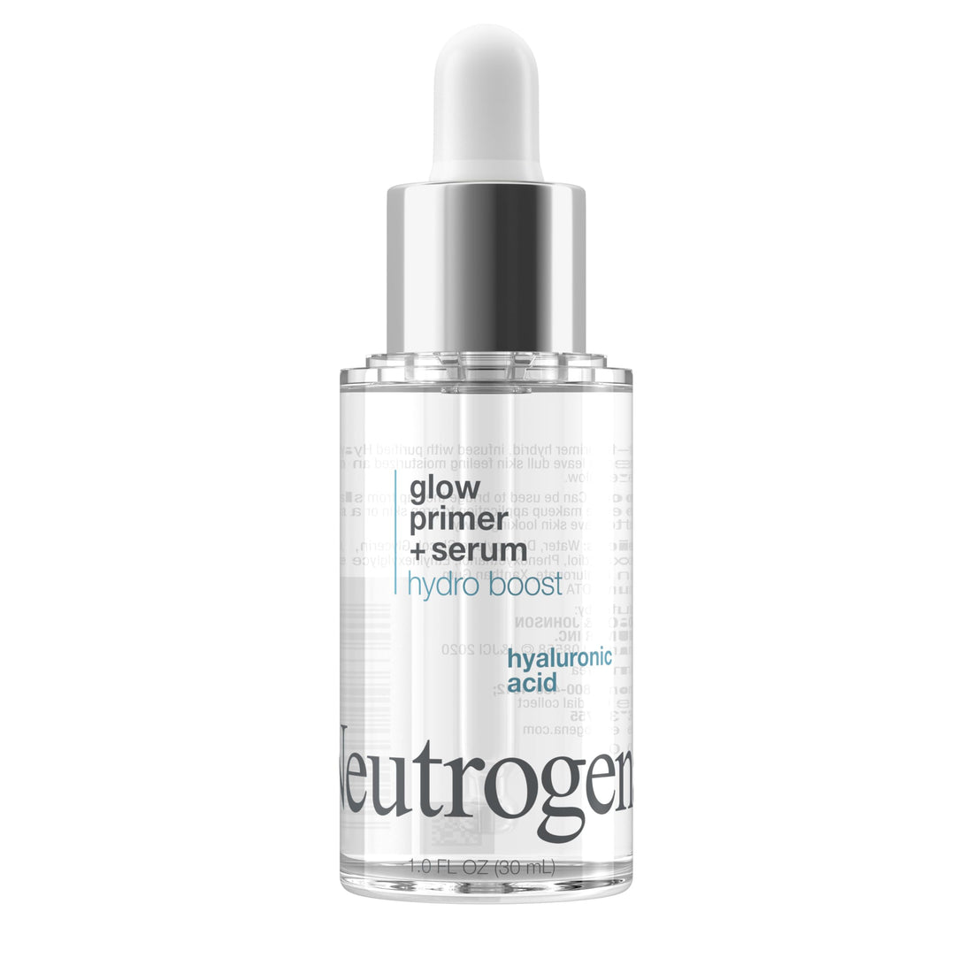 Neutrogena Hydro Boost Glow Primer & Serum with Purified Hyaluronic Acid, 1.0 fl. oz