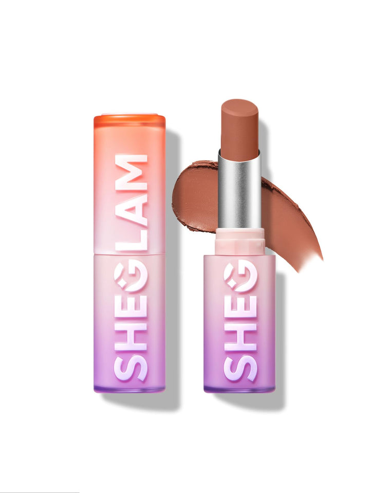 SHEGLAM Dynamatte Boom Waterproof Matte Lipstick Long Lasting Transfer Proof Lip Stick - Gotcha