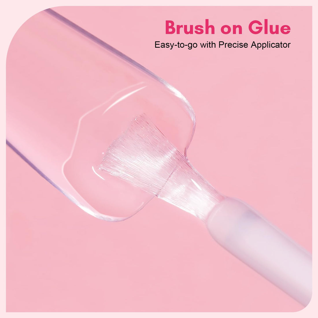 Makartt Quick Nail Glue for Press on Nails: Acrylic Nail Tips-Fake Nails-Salon Quality Strong Brush On Nail Glue-Quick Dry Easy Application No Need for Nail Lamp Durable & Long-Lasting 7ML 2Pcs