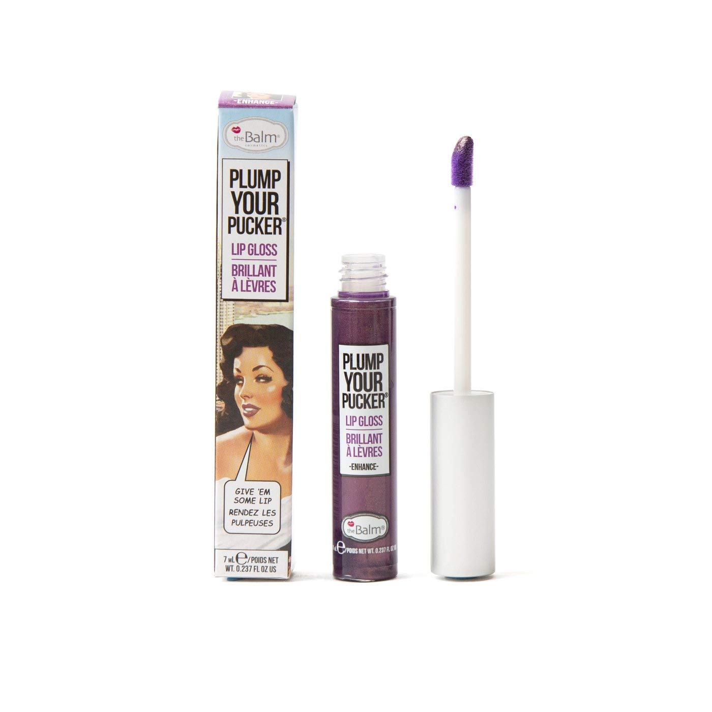 theBalm Plump Your Pucker Lip Gloss, Enhance, 6.5ml