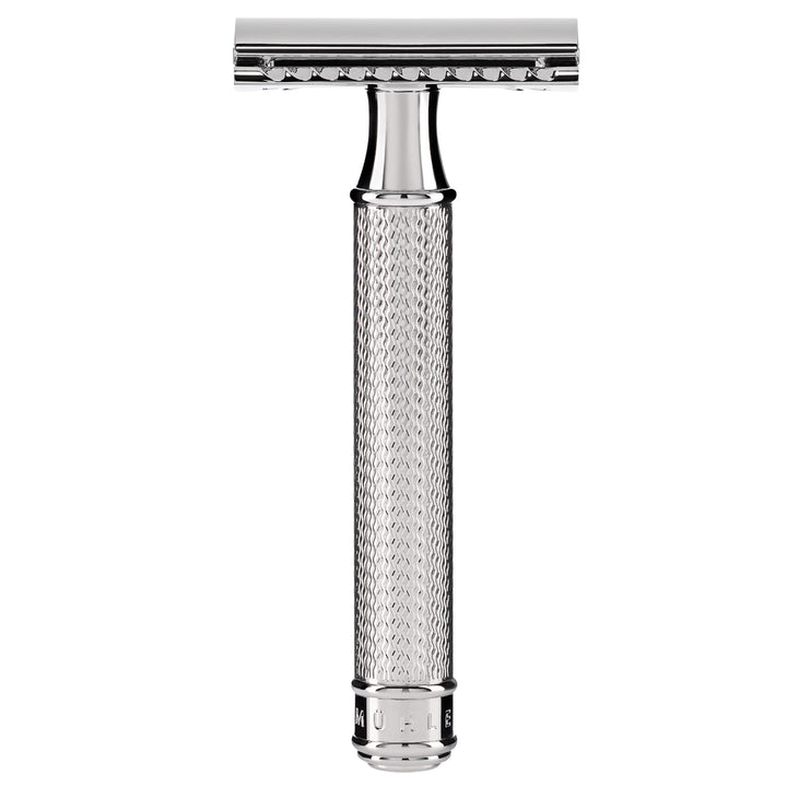 Muhle R89 Grande Chrome Handle Safety Razor Closed Comb