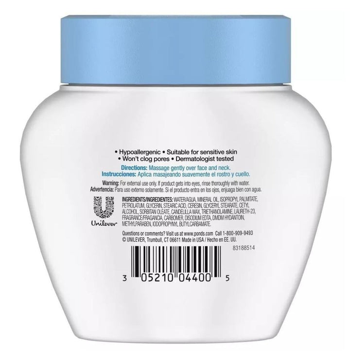 Ponds Dry Skin Cream 6.5 oz 2 Pack