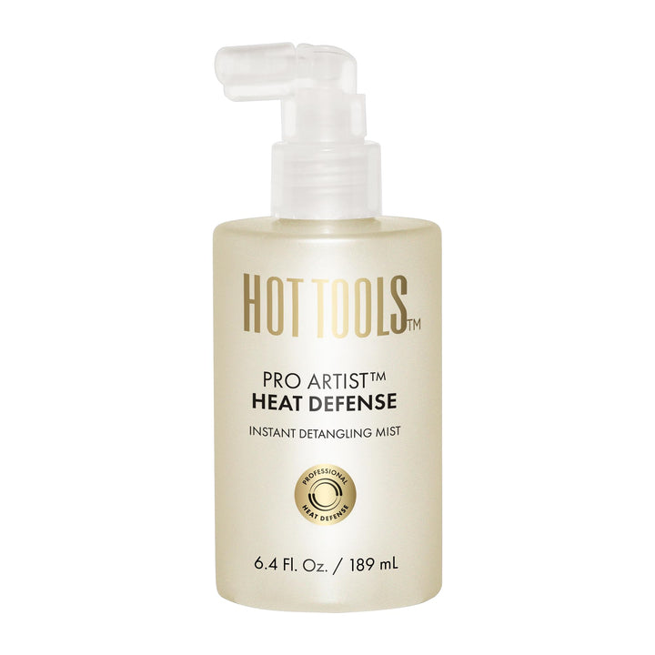 HOT TOOLS Heat Protectant & Instant Detangling Mist | Leave-In Conditioner for Hydrated, Smoother & Shinier Hair |Protects Hair from Heat Damage without Use of Silicones