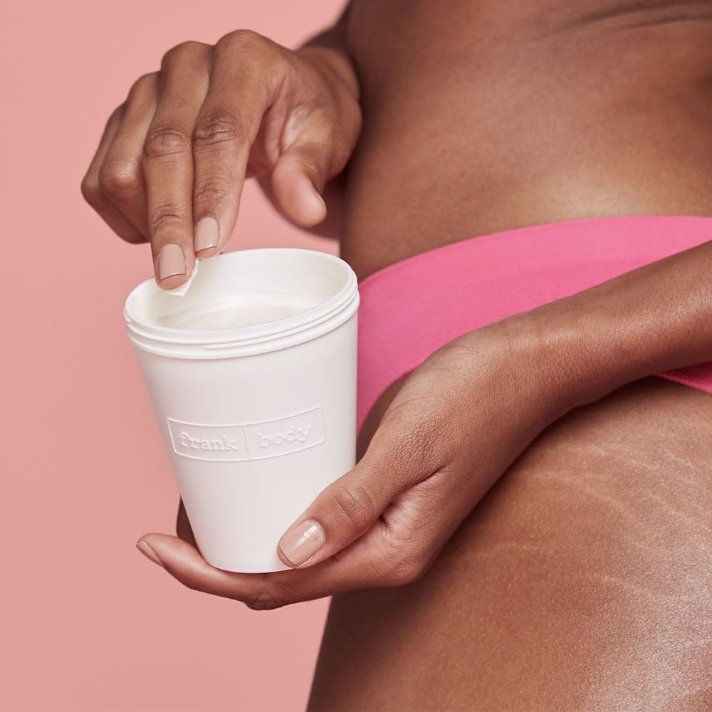 frank body Perky Sculpting Body Hydrator | Vegan, Cruelty Free, Body Moisturizer | Hydrates, Firms & Sculpts Skin with Caffeine, Super Berry Acai, Shea Butter & Longdan Seed Extract | 7.76 oz / 220 g