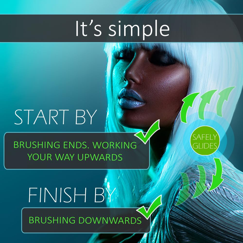 Remy Soft One Twenty Three Loops Loop Brush Safe For Hair Extensions, Weaves And Wigs