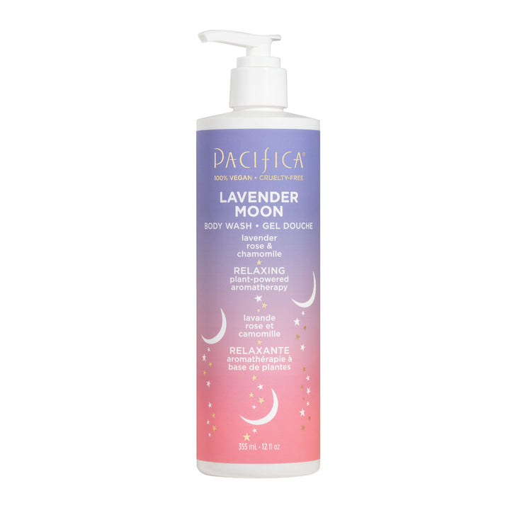 Pacifica moon body wash Lavender, 12 Fl Oz