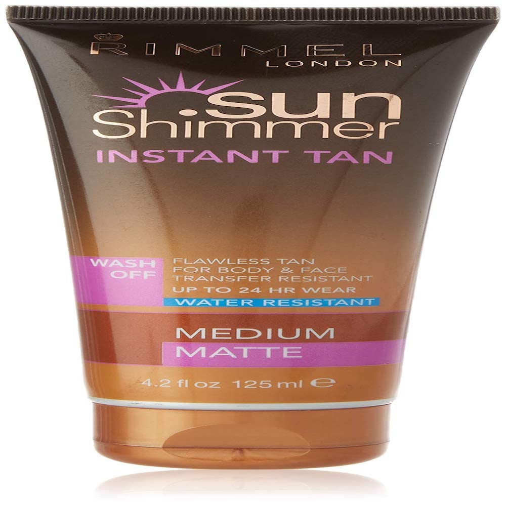 Medium Matte : Sunshimmer Water Resistant Instant Tan Wash Off Matte - Medium