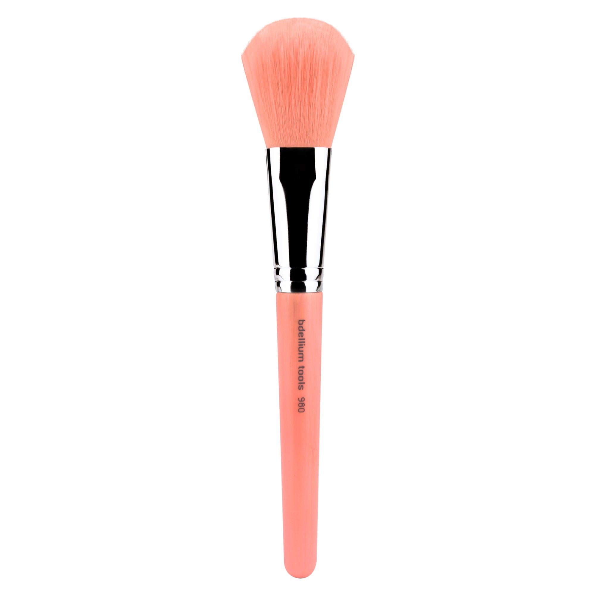 Bdellium Tools Professional Makeup Brush Pink Bambu Series - 980 Large Natural Powder