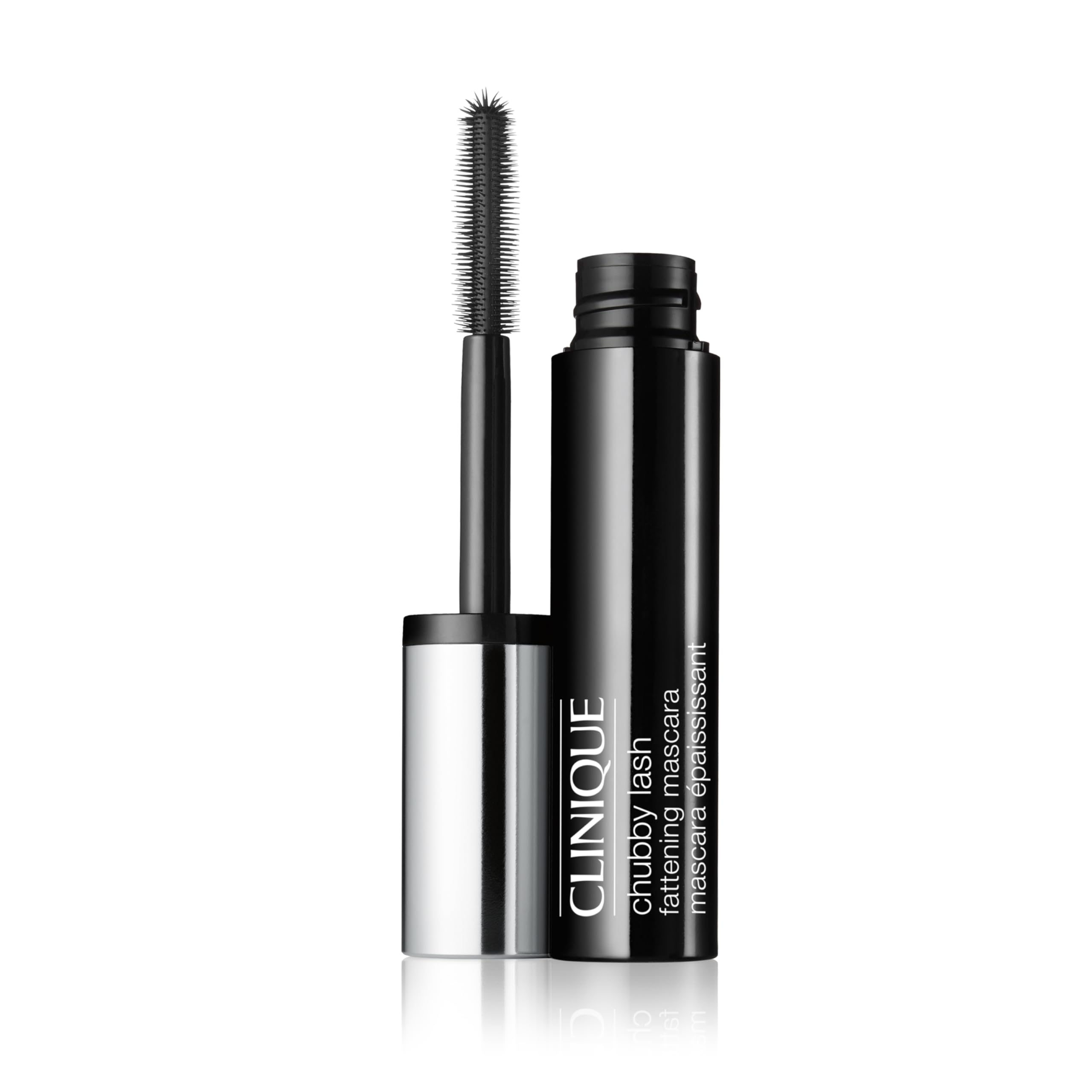 Clinique Chubby Lash Fattening Mascara | Volumizing, Lengthening + Safe For Sensitive Eyes, Jumbo Jet, 0.3 Fl Oz