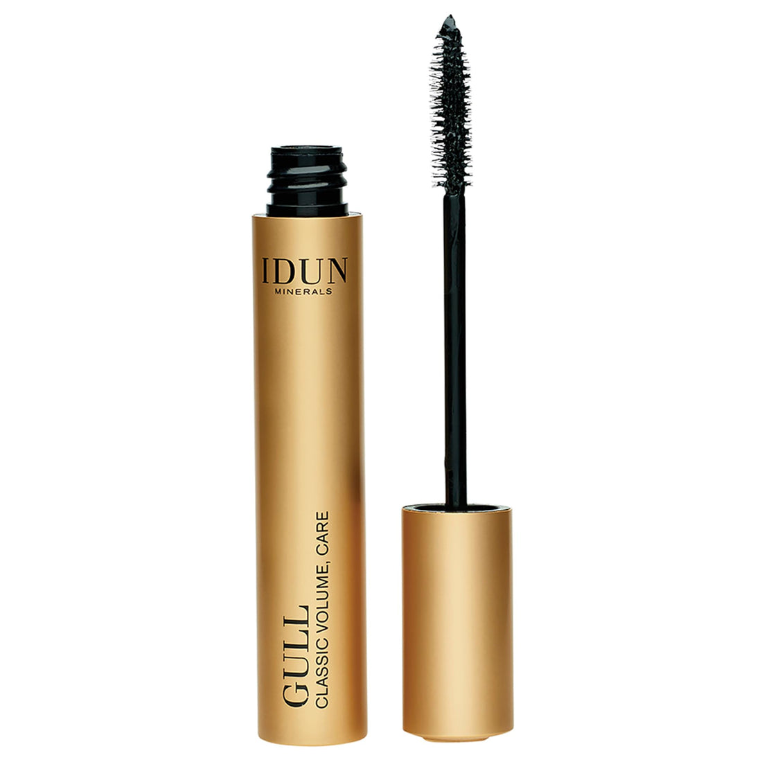 IDUN Minerals Mascara, Gul - Classic Volume - Thickens, Plumps & Coats Lashes - Nickel & Chromium Natural Pigments, Ophthalmologically Tested, Safe for Sensitive Eyes & Contact Lens - Black, 0.38 oz